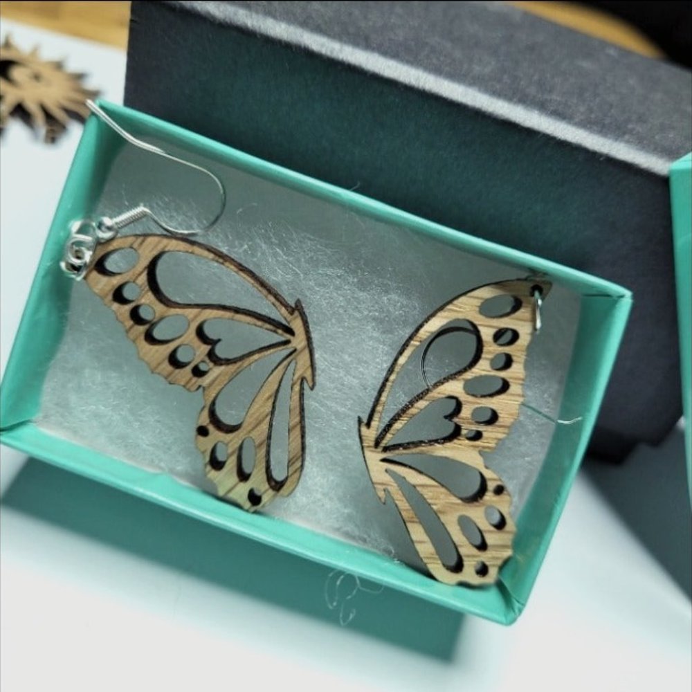Butterfly Wing Earrings